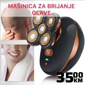 Mašinica za brijanje glave sa 5 oštrica