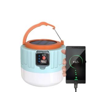 Solarna kamperska lampa 2 u 1