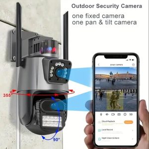 Kamera ICSEE 6 mpx sa 2 objektiva - Image 2