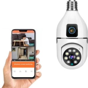 Kamera sijalica sa dva sočiva