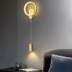 Zidna dekorativna lampa RING - Image 3