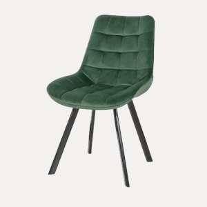 Trpezarijska zelena stolica AURA - Image 1