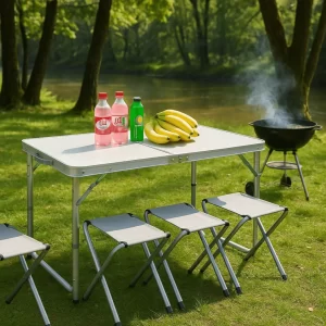 Prijenosni stol i stolice - Image 4