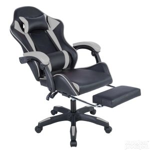 GAMING STOLICA META CRNO/SIVA