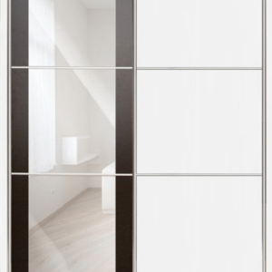 KLIZNI ORMAR IVONA 150 CM BIJELI