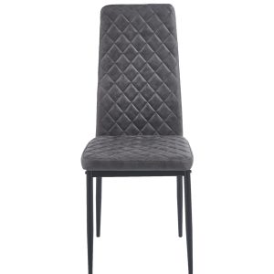 Siva trpezarijska stolica TC-2862 KOCKA - Image 2