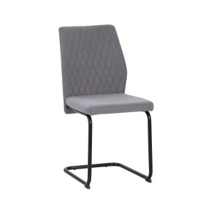 Siva trpezarijska stolica Bella