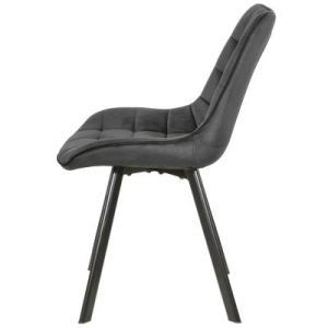 Siva trpezarijska stolica AURA - Image 4