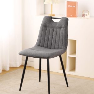 Siva trpezarijska stolica OS-2417