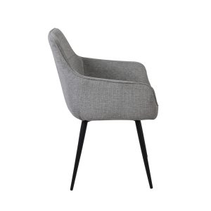 Siva trpezarijska stolica LINA - Image 4