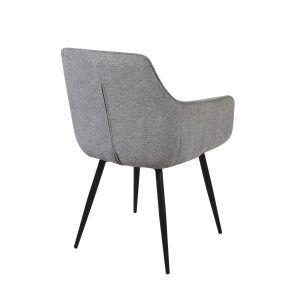 Siva trpezarijska stolica LINA - Image 5