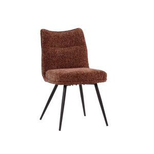 Smeđa trpezarijska stolica SDC4022