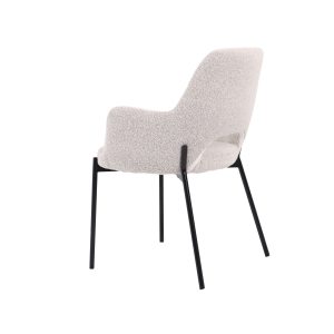 TRPEZARIJSKA STOLICA KLIRY BIJELA - Image 4